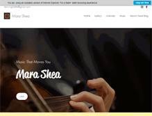 Tablet Screenshot of marashea.com